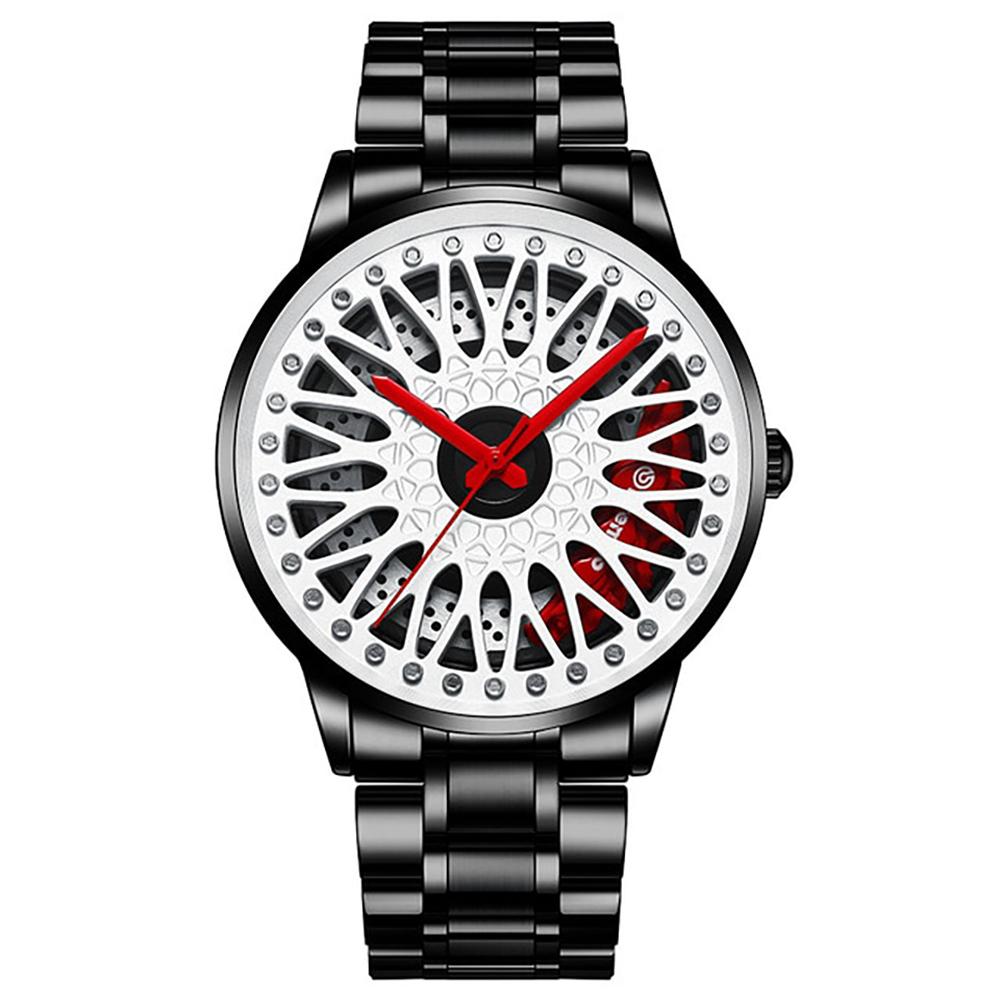 Watch - Fashion Trend Sports Car Wheel Rim Quartz Watch