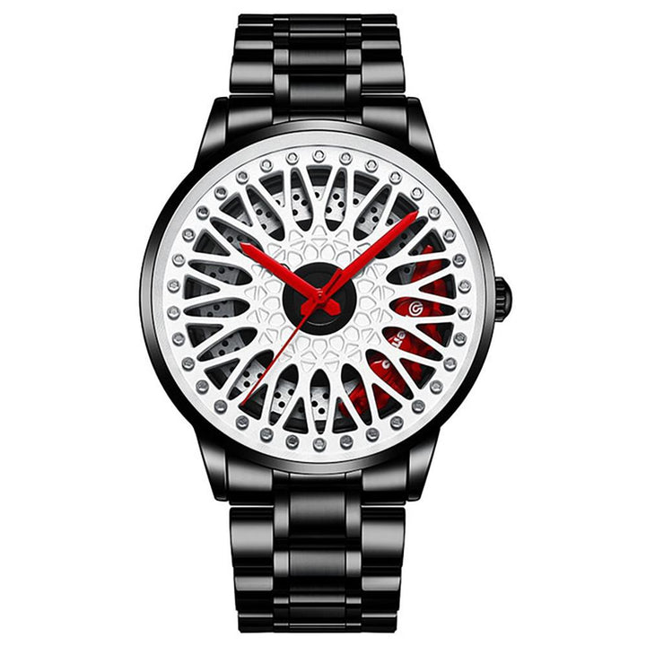 Watch - Fashion Trend Sports Car Wheel Rim Quartz Watch