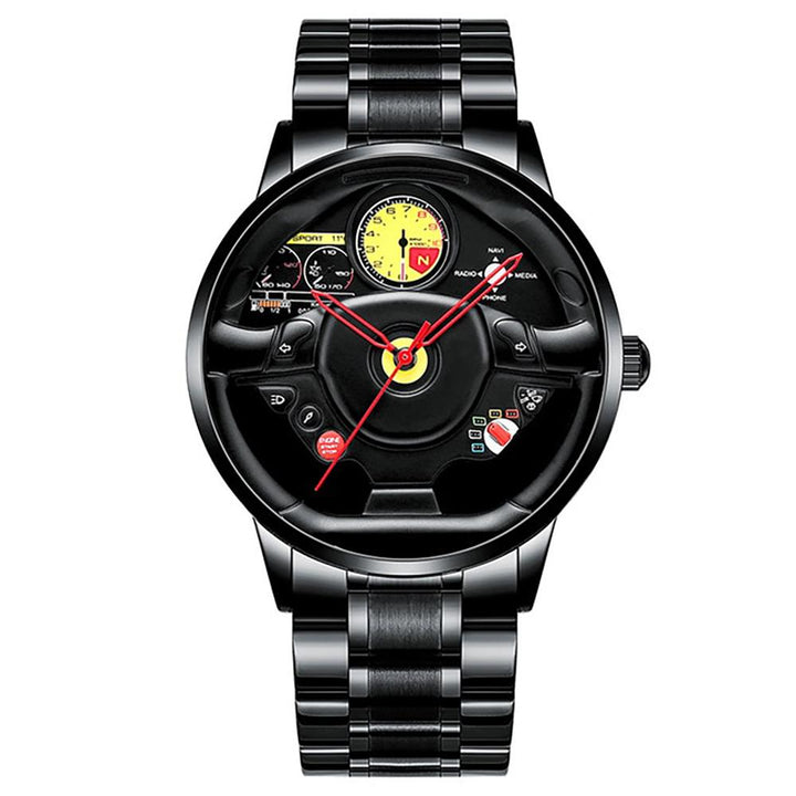 Watch - Fashion Trend Sports Car Wheel Rim Quartz Watch