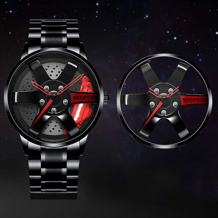 Watch - Fashion Trend Sports Car Wheel Rim Quartz Watch