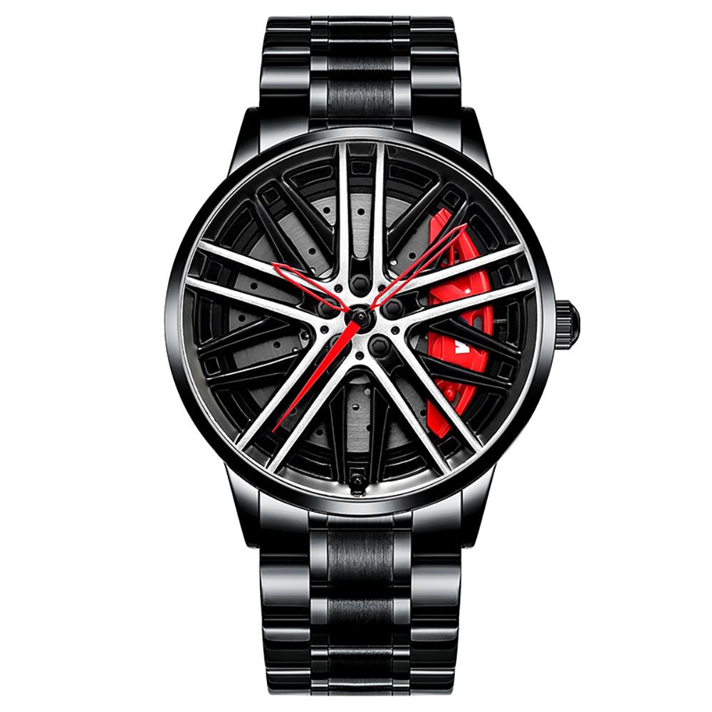 Watch - Fashion Trend Sports Car Wheel Rim Quartz Watch