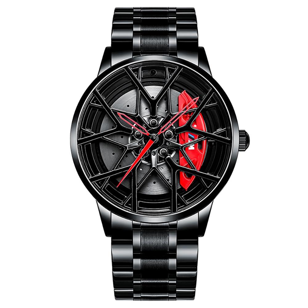 Watch - Fashion Trend Sports Car Wheel Rim Quartz Watch