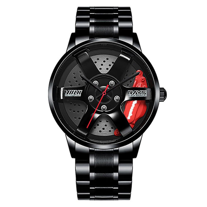 Watch - Fashion Trend Sports Car Wheel Rim Quartz Watch
