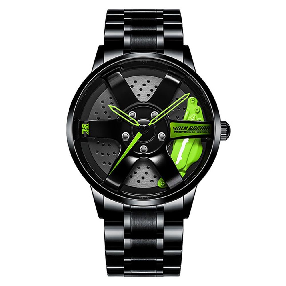 Watch - Fashion Trend Sports Car Wheel Rim Quartz Watch