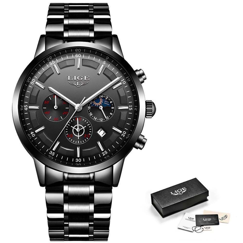 Watch - Fashionable Chronograph And Waterproof Quartz Watch