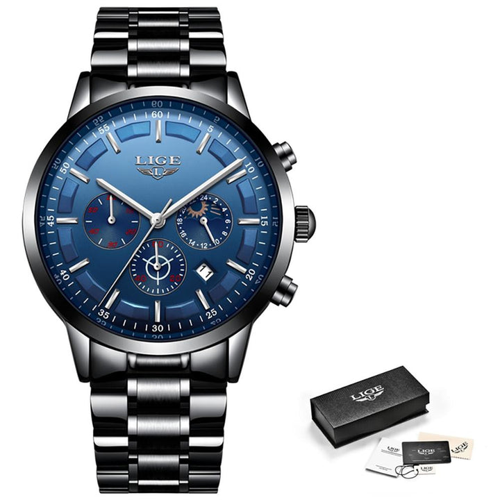 Watch - Fashionable Chronograph And Waterproof Quartz Watch