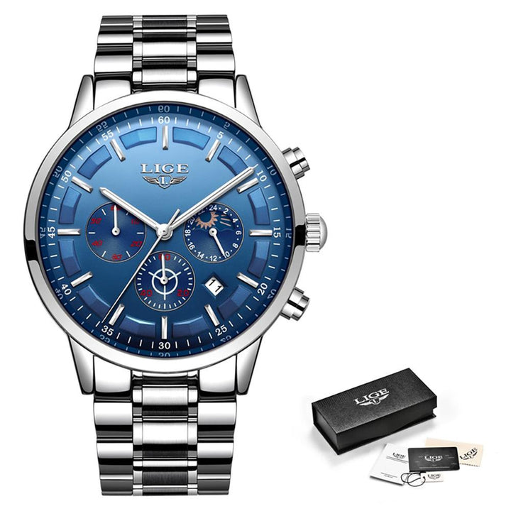 Watch - Fashionable Chronograph And Waterproof Quartz Watch