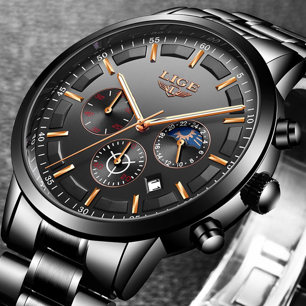 Watch - Fashionable Chronograph And Waterproof Quartz Watch