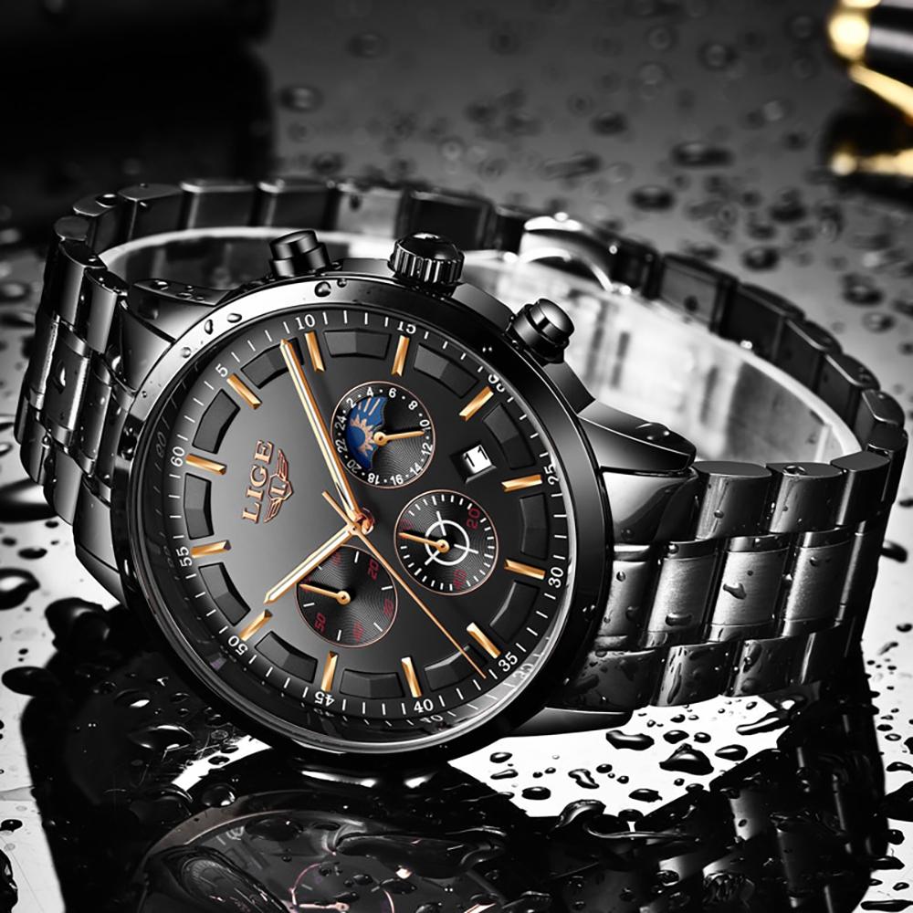 Watch - Fashionable Chronograph And Waterproof Quartz Watch