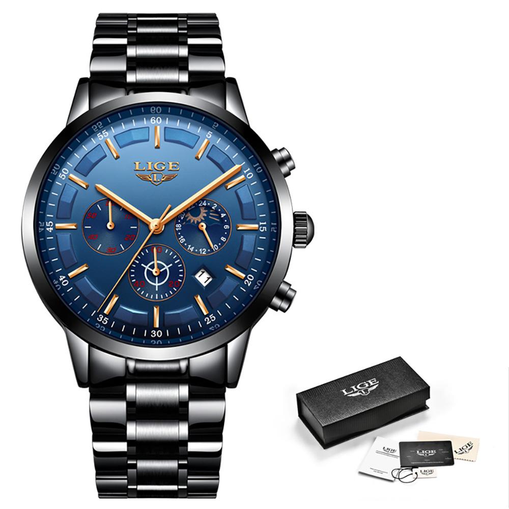 Watch - Fashionable Chronograph And Waterproof Quartz Watch