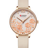 Floral Rose Wrist Watch For Women