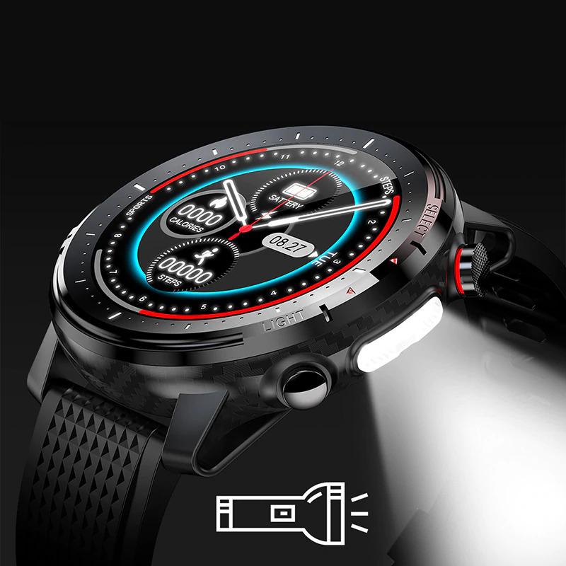 Watch - Full Touch Ultra HD Screen Fitness Tracker With ECG Smartwatch