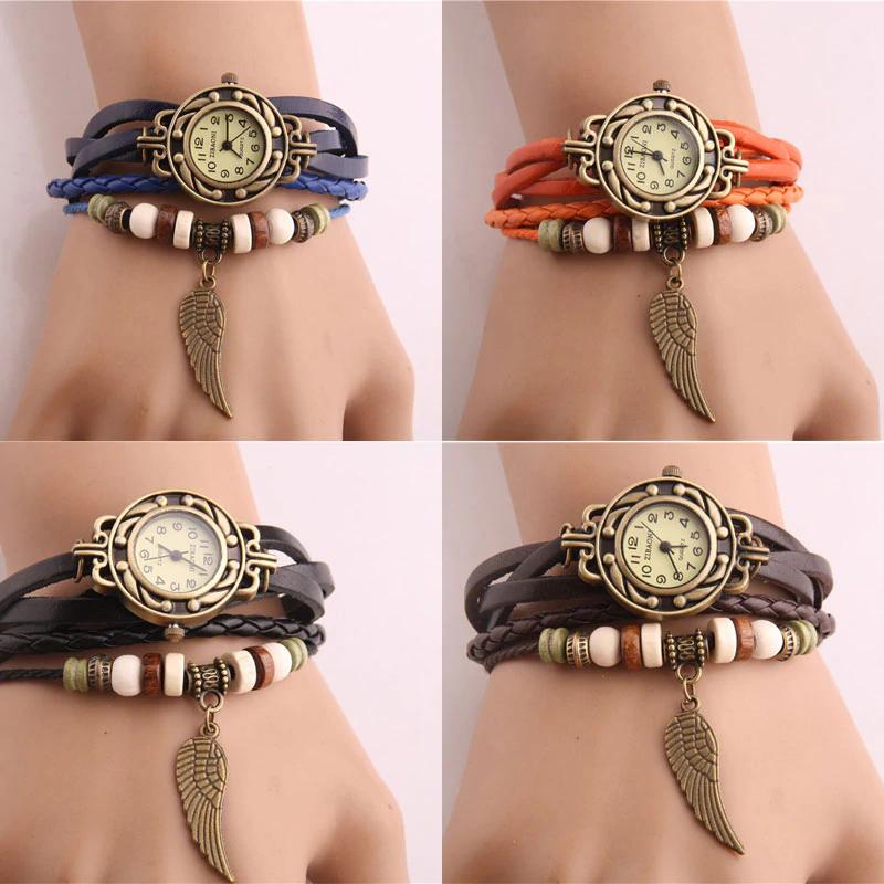 Fun and Casual Wrist Watch With Charms