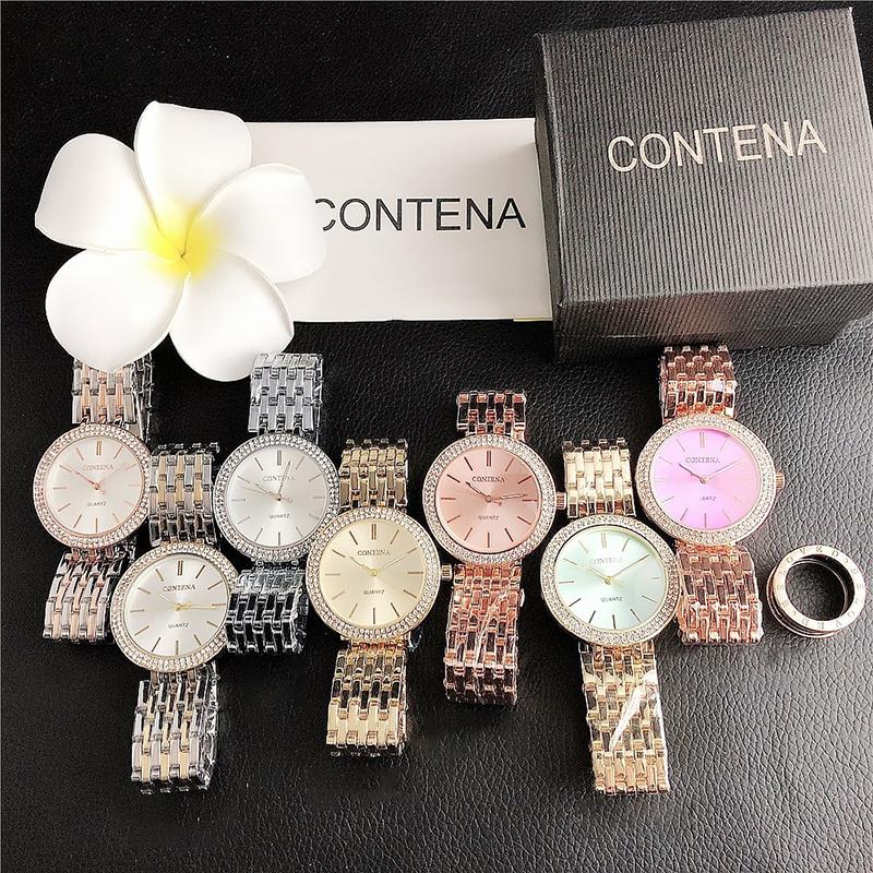 Watch - Gleaming Rhinestone Filled Quartz Watch