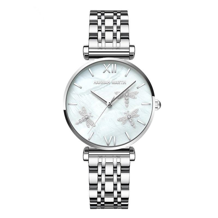 Watch - Gorgeous Dragonfly With Rhinestone Embellished Quartz Watch