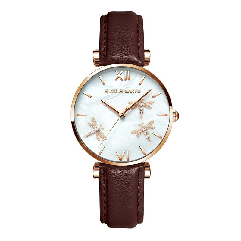 Watch - Gorgeous Dragonfly With Rhinestone Embellished Quartz Watch