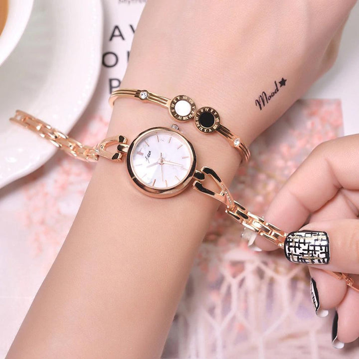 Watch - Gorgeous Luxury Golden Stainless Steel Quartz Watch