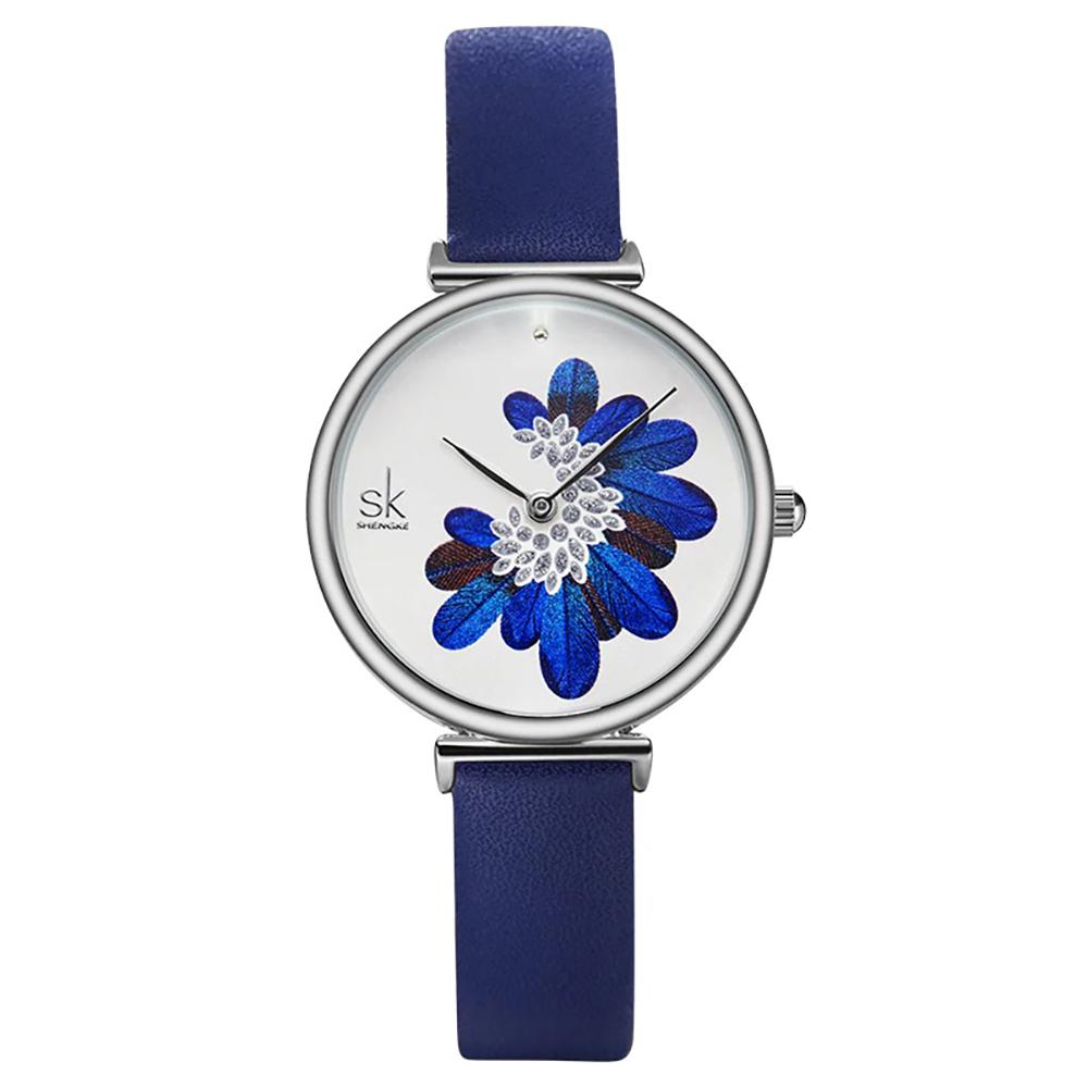 Watch - High-Class 3D Blue Feather Quartz Watch