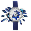Watch - High-Class 3D Blue Feather Quartz Watch