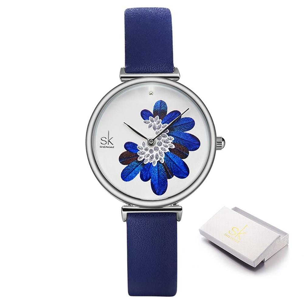 Watch - High-Class 3D Blue Feather Quartz Watch