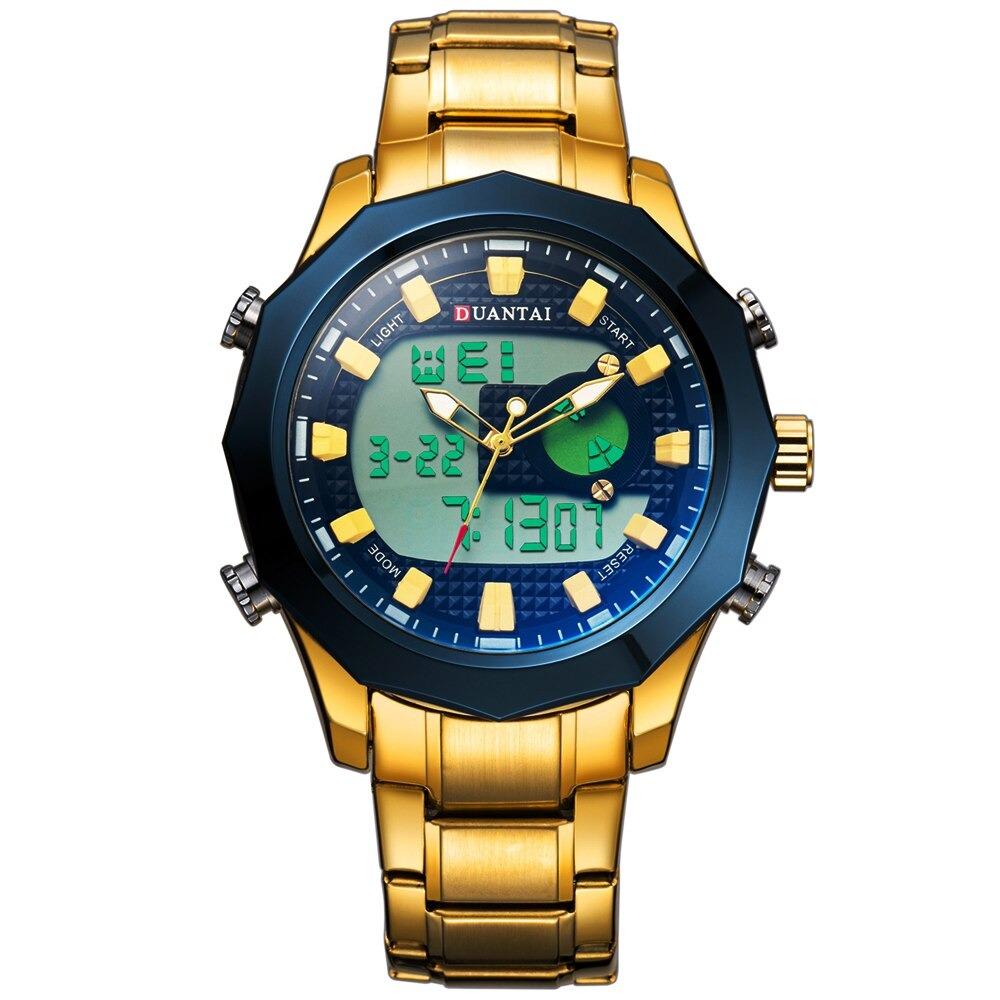 Watch - High-class Dual Time Display With Backlight Watch