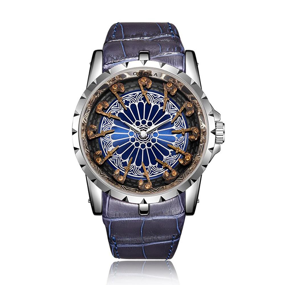 Watch - High-class Quartz Watch With Twelve Knights Guard Time
