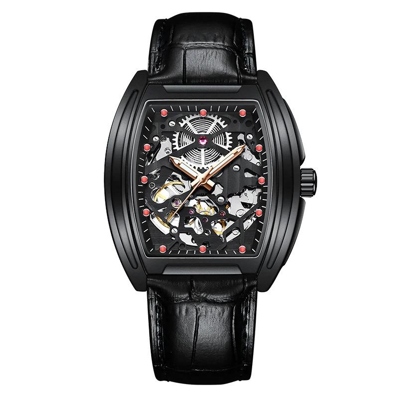 Watch - High-End Barrel-Shaped Automatic Mechanical Watch