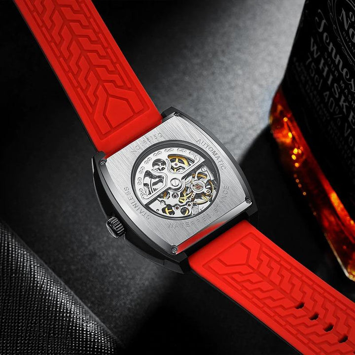 Watch - High-End Barrel-Shaped Automatic Mechanical Watch