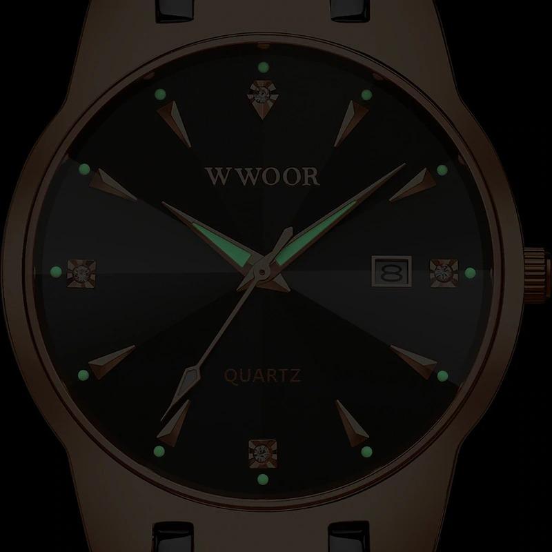 Watch - High-End Business Men's Diamond Style Quartz Watch