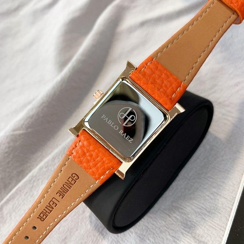 Watch - High-Grade Square Case Rhinestone Embedded Quartz Watch