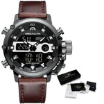Watch - High-performance Chronograph Watch With Luminous Dual Display