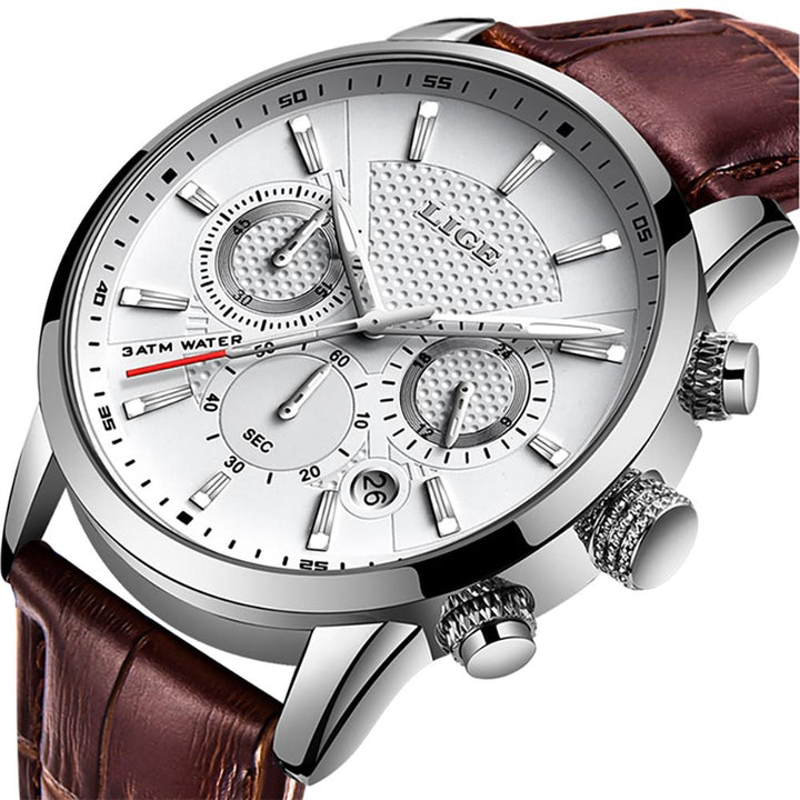 Watch - Impressive Business Leather Watch