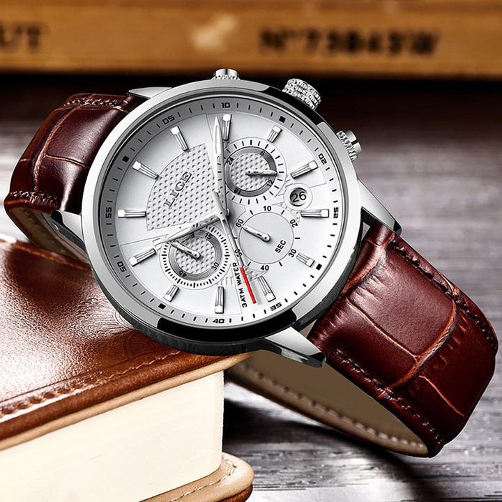 Watch - Impressive Business Leather Watch