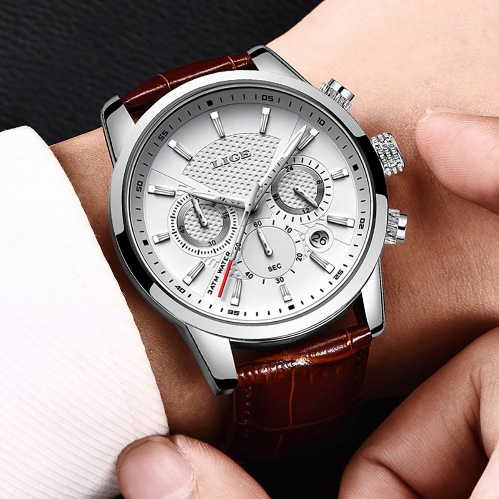 Watch - Impressive Business Leather Watch