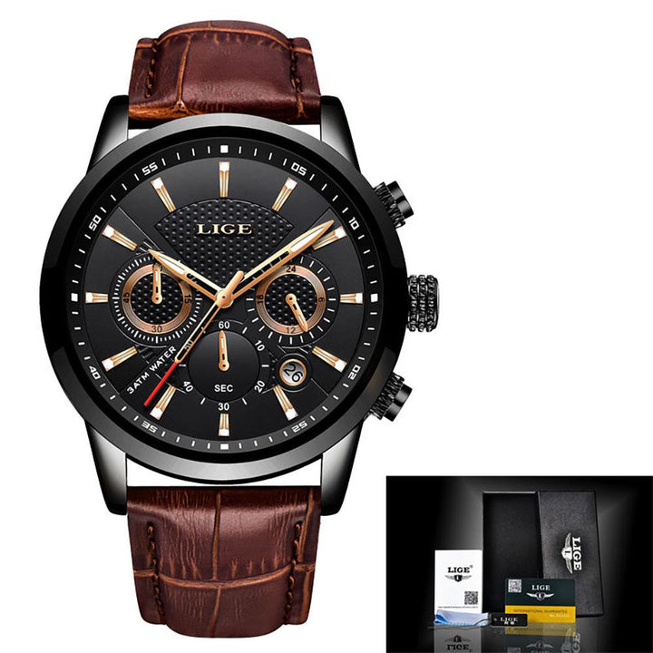 Watch - Impressive Business Leather Watch