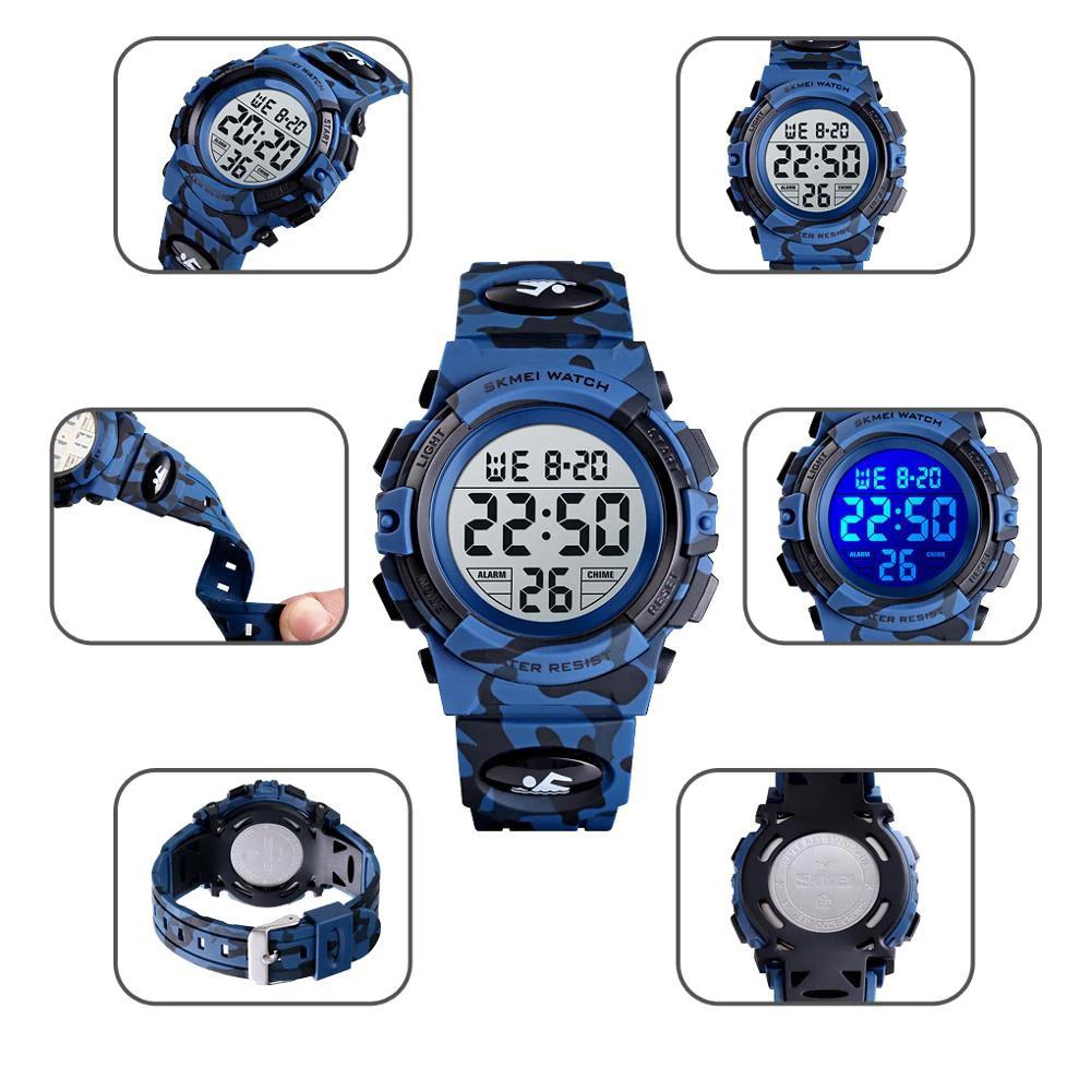 Watch - Kid's Colorful Digital Camouflage Watch