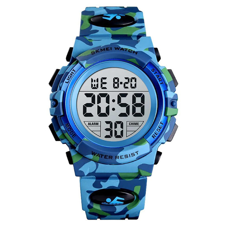 Watch - Kid's Colorful Digital Camouflage Watch