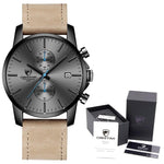 Watch - Leisure And Business Style Chronograph Quartz Watch