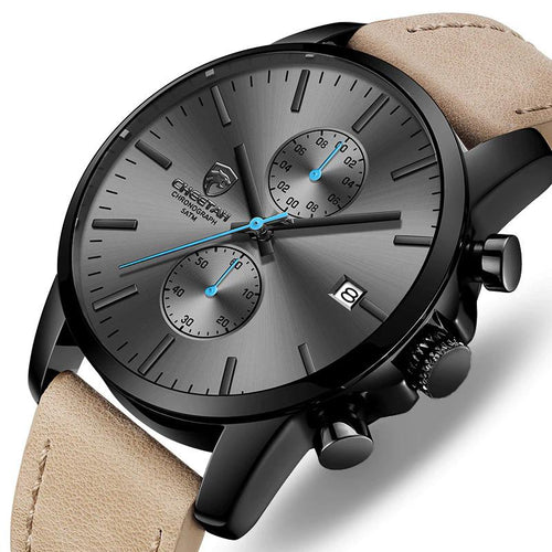 Watch - Leisure And Business Style Chronograph Quartz Watch