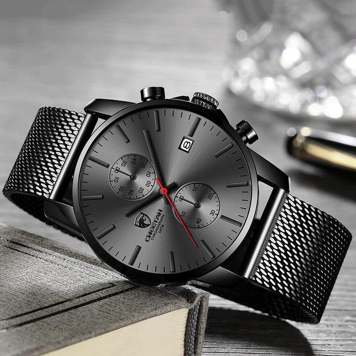 Watch - Leisure And Business Style Chronograph Quartz Watch