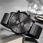 Watch - Leisure And Business Style Chronograph Quartz Watch