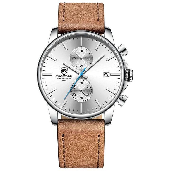 Watch - Leisure And Business Style Chronograph Quartz Watch