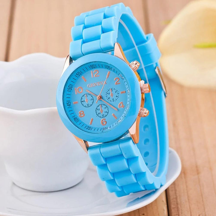 Watch - Lightweight Silicone Band Quartz Watch