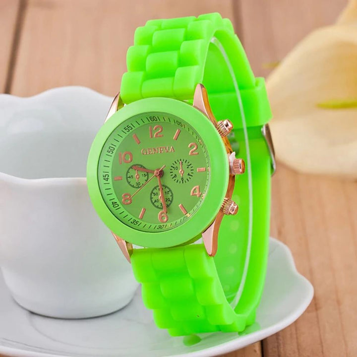 Watch - Lightweight Silicone Band Quartz Watch