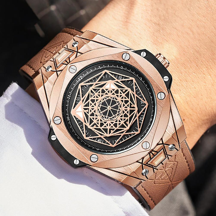 Watch - Limited Edition Unique Geometric Figures Quartz Watch