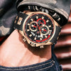 Watch - Luminous And Colorful Multi-Dial Chronograph Quartz Watch