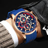 Watch - Luminous And Colorful Multi-Dial Chronograph Quartz Watch