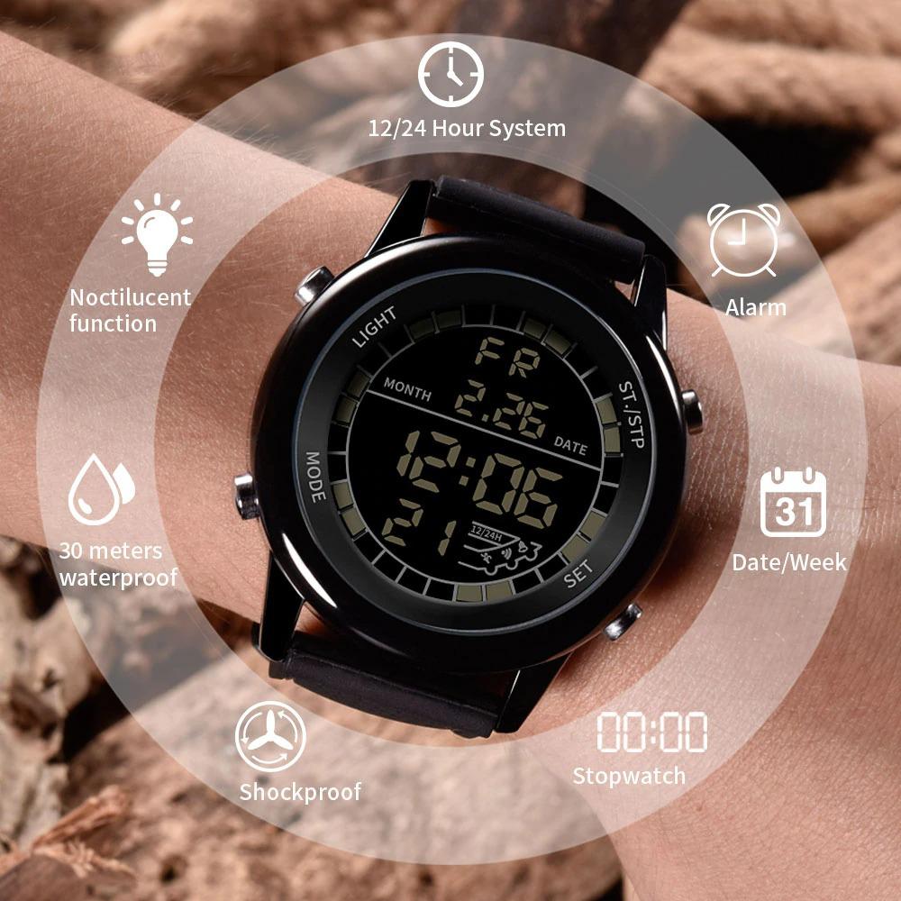 Watch - Luminous Display Digital Sports Watch