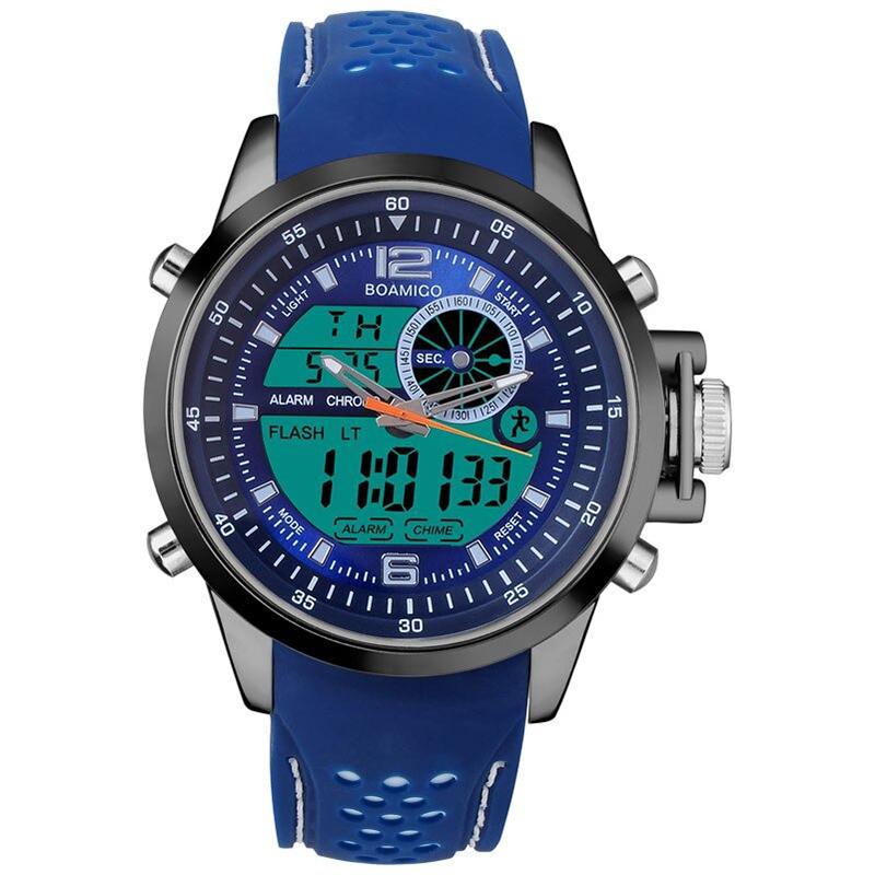 Watch - Luminous Dual Time Display Sporty Quartz Watch