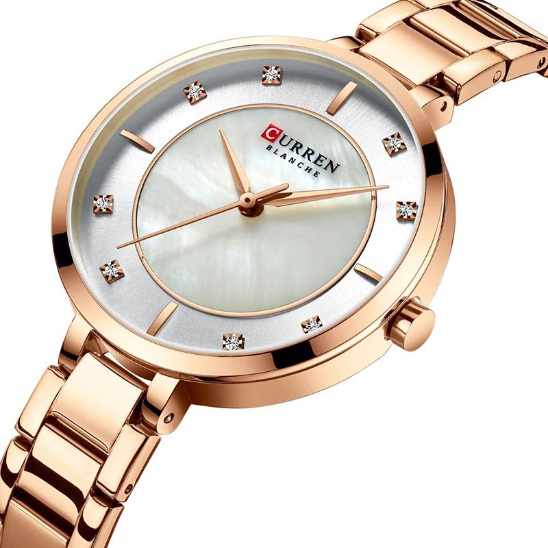 Watch - Lustrous Rhinestone Dial Quartz Watch